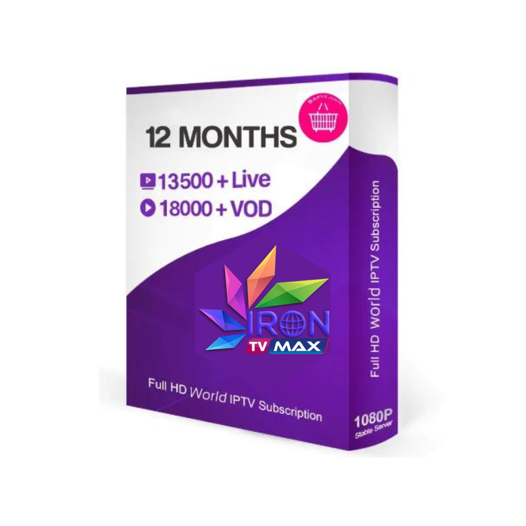 IRON TV PRO – IRON TV MAX 2025